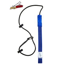 Contact leash with colored handle