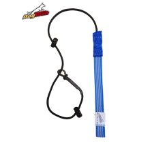 Contact leash with colored handle