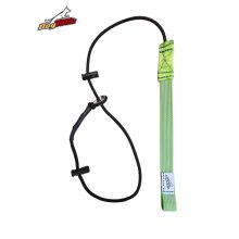 Contact leash with colored handle