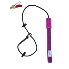 Contact leash with colored handle
