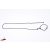 140 cm thick contact leash