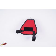   Harness for policedogs, choose text ( police, polizei etc ) red
