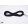 Dogtech 10 m black rubber leash with handle / brass hook
