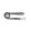 Dogtech 90 cm black rubber leash with handle / normal hook