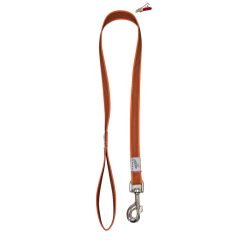 Dogtech Orange 90 cm leash with handle