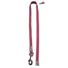 Dogtech 90 cm rubber leash without handle - PINK