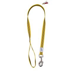 Dogtech Yellow 100 cm leash with handle