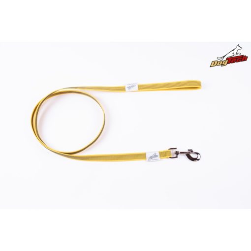 Dogtech 20 mm Leash 150 Cm with handle normal hook Yellow