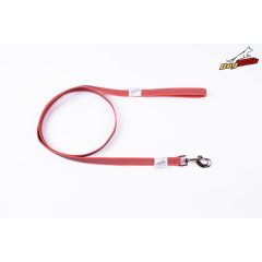 Dogtech  20 mm Leash 2 Meter with handle normal hook Red