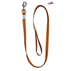 Dogtech Orange 120 cm leash with handle