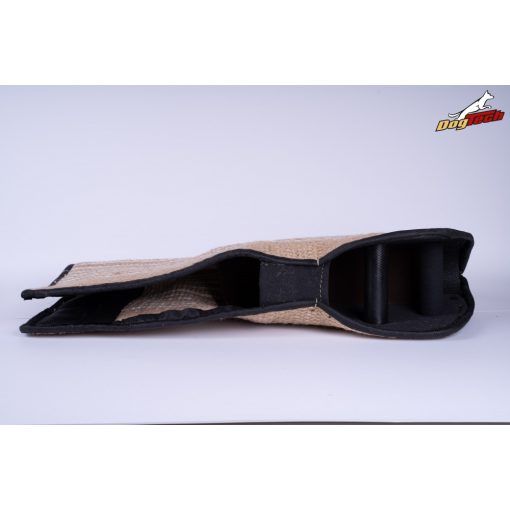 Dogtech Training sleeve with thin bite bar made of jute long version