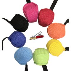 Dogtech 7 cm Cotton-Synth Ball with handle