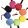 Dogtech 7 cm Cotton-Synth Ball with handle