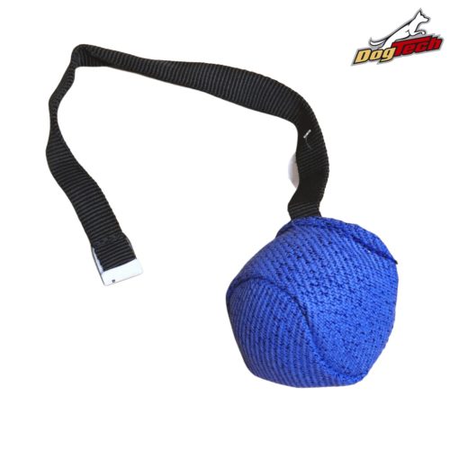 Dogtech 7 cm Cotton-Synth Ball with handle