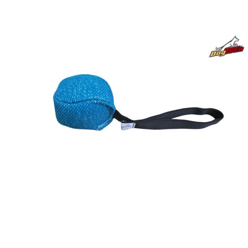 Dogtech 7 cm Cotton-Synth Ball with handle