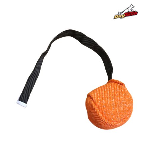Dogtech 7 cm Cotton-Synth Ball with handle