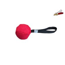 Dogtech 7 cm Cotton-Synth Ball with handle