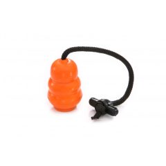 Dogtech Small jumper with 30 cm rope with rubber T-handle