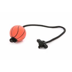 Dogtech 6 cm Soft ball with 50 cm rope with rubber T-handle