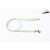 200 cm colored rubber leashes with handle